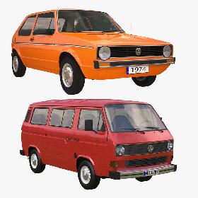 3D VW 1979 Collection